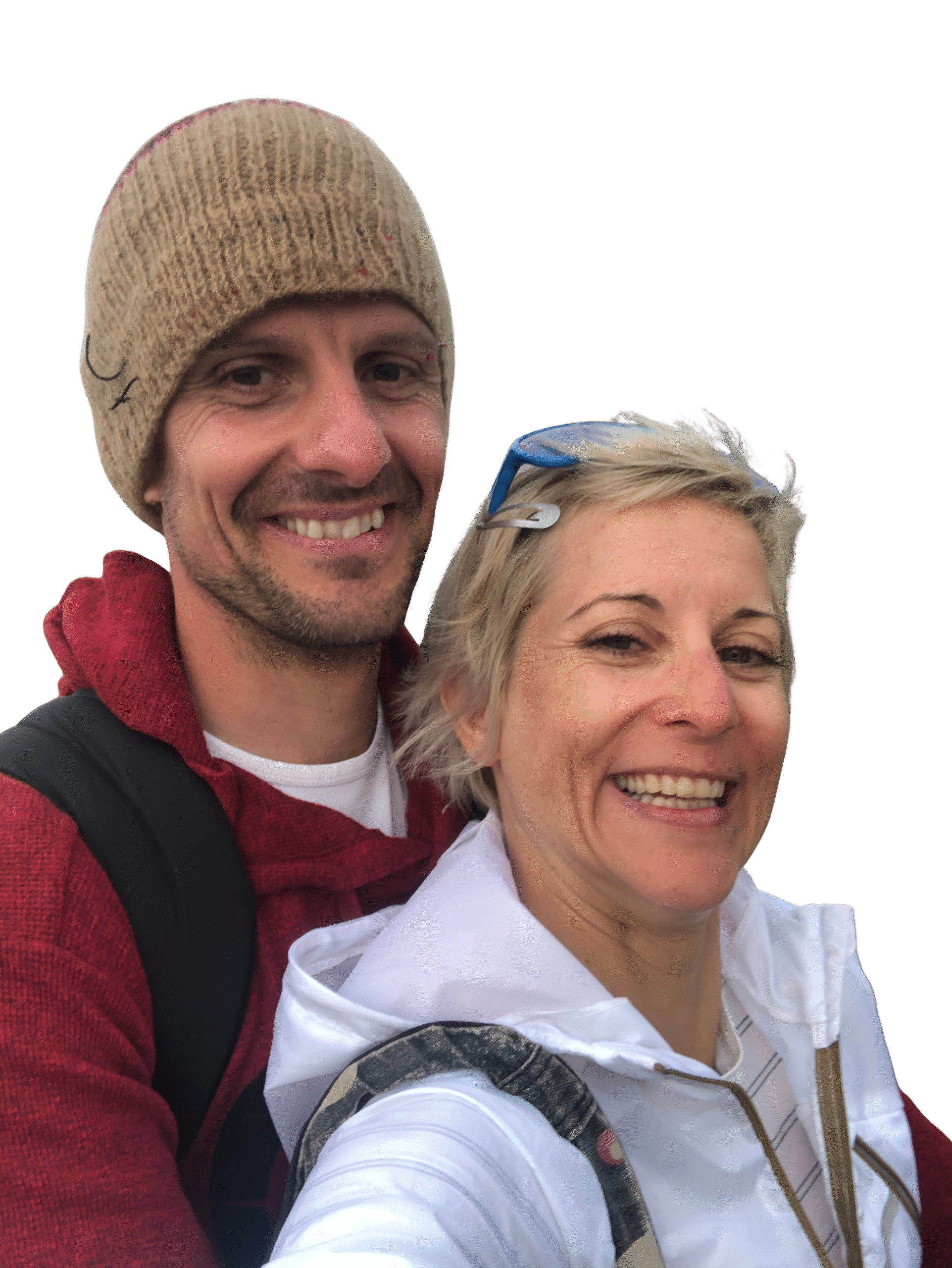 Marko and Tina skydiving
